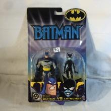 NIP Collector Batman Battles Scars Batman VS. Catwoman Mattel Figure 4"Tall