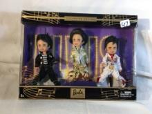 NIB Collector Tinny Elvis Collector Edition Barbie Doll 4-5"tall