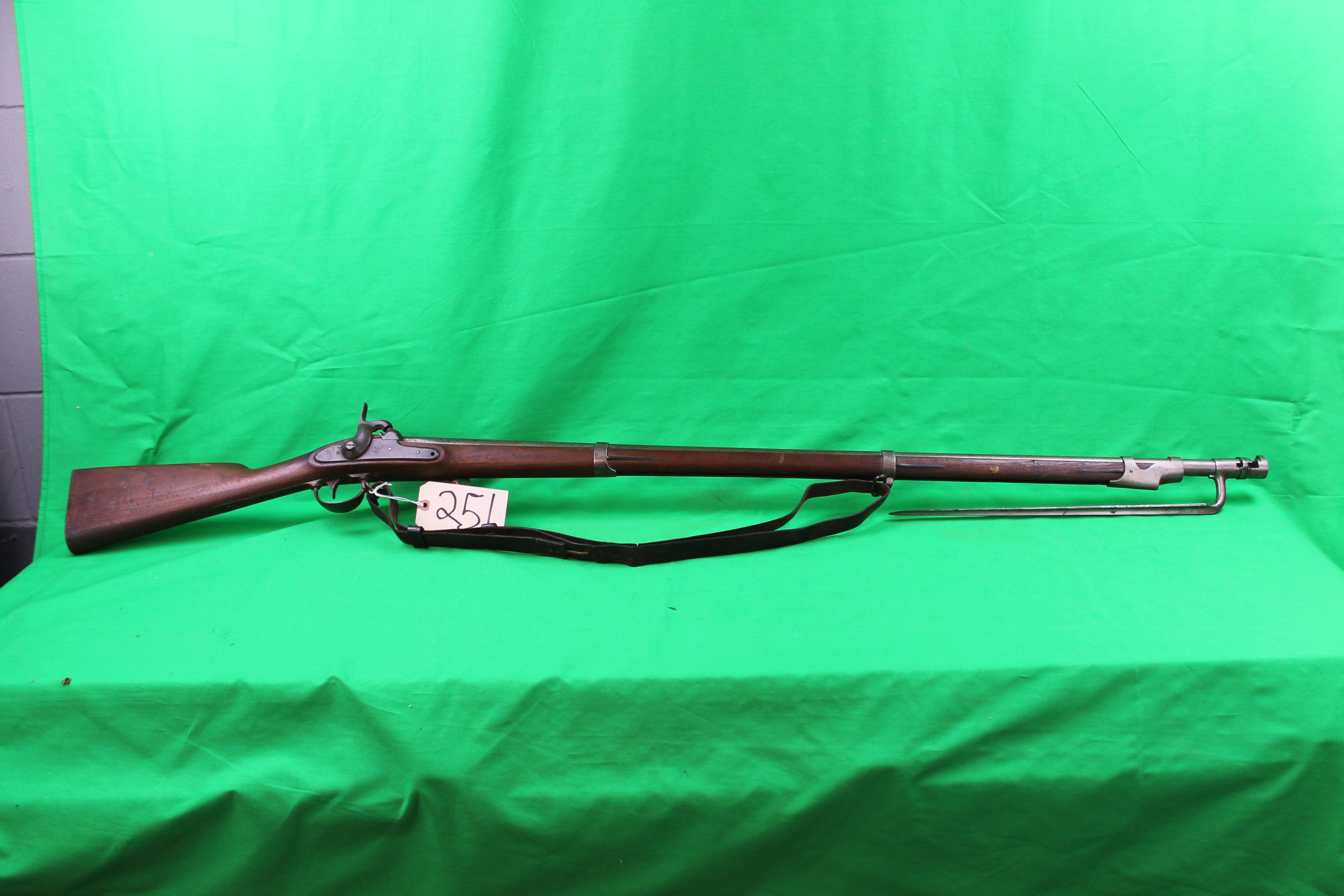 US Model 1842 Harpers Ferry  1849 With Bayonet & sling