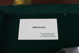 John Wayne Commemorative Bowie Knife W/ Autograph