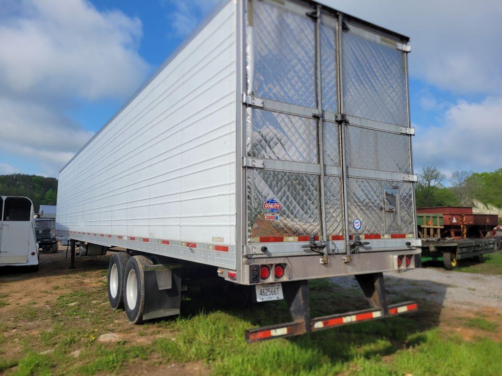 2010 53' REEFER TRAILER, HAS TITLE, VIN:1UYVS2531AM70303, MFD BY UTILITY TR