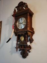 SOUTHERN CLOCK COMPANY AND HOMCOQUARTZ CLOCK, WEATHER FORCASTING WALL DECOR
