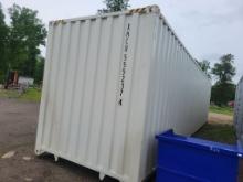 UNUSED 2024 40'x8' SHIPPING CONTAINER WITH (4) 7' BAY DOORS, SN:CXIC2185976