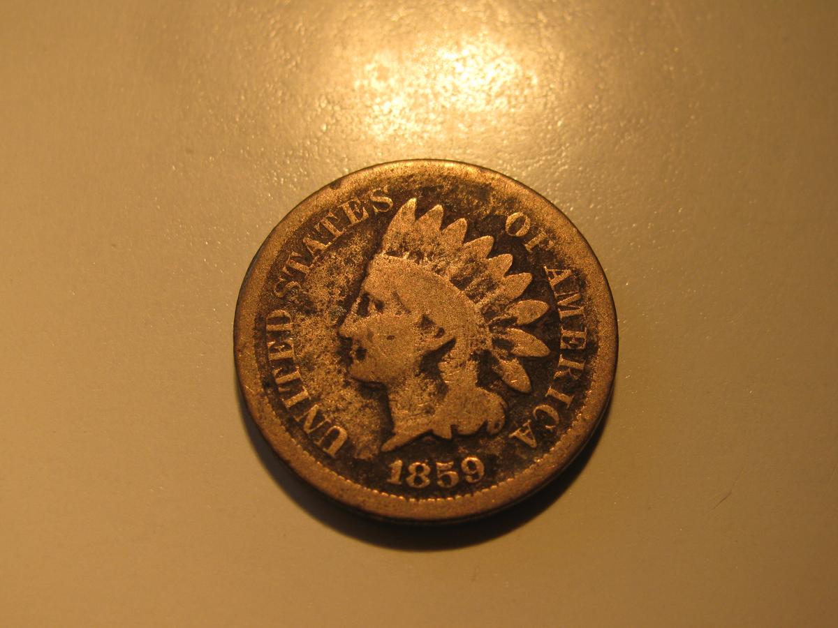 1858 Indian Head Penny