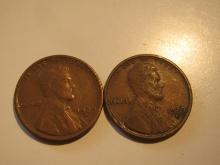 US Coins: 2x1929-S  Wheat Pennies
