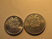 Foreign Coins: Armenia 20 & 50 Looma