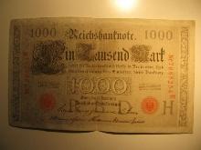 Foreign Currency: 1910 Germany 1,000 Mark