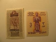 2 Sudan Unused  Stamp(s)