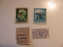 4 Italy Unused  Stamp(s)