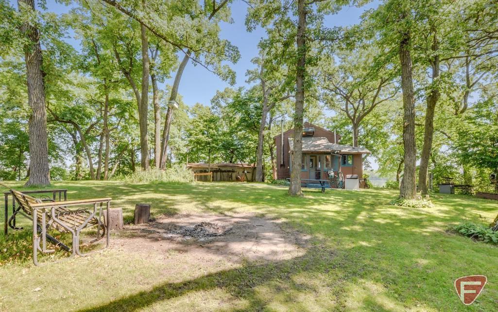 Historic Lake Hook Island with Cabin, Improvements and Access Easement.