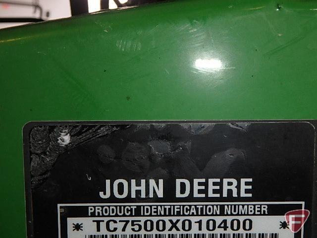 John Deere 7500 fairway mower, 1292 hours