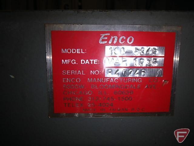 Enco hydraulic power shear, model 130-5345