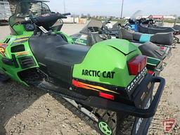1998 Arctic Cat ZR 500 snowmobile, 500cc engine, SN: 9838665
