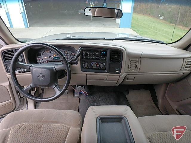 2001 Chevrolet 3500 Duramax Silverado Pickup Truck, VIN # 1GBJK39121F135639