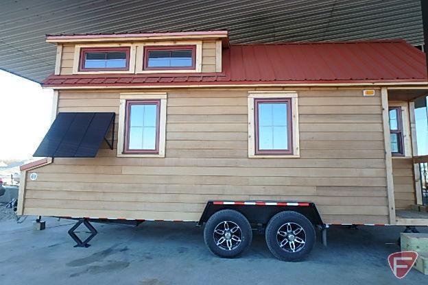 Tiny House on 2017 Towmaster Trailer, VIN # 4knut2029hl161003
