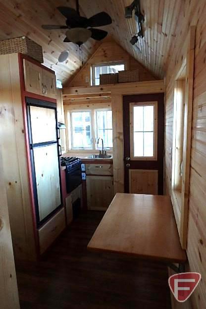 Tiny House on 2017 Towmaster Trailer, VIN # 4knut2029hl161003