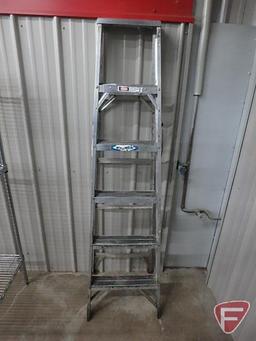 Werner 6ft aluminum folding ladder model 356
