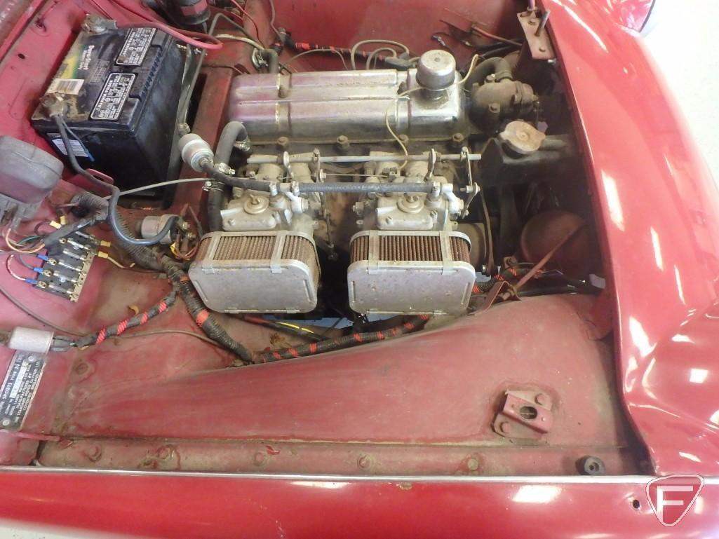1961 Triumph TR3A Convertible project car VIN:TS77810, 68134 miles
