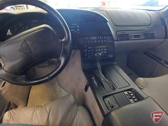 1996 Chevrolet Corvette Collectors Edition Convertible Passenger Car, VIN # 1g1yy22p7t5109489