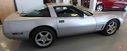 1996 Chevrolet Corvette Collectors Edition Convertible Passenger Car, VIN # 1g1yy22p7t5109489