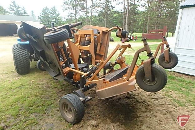 Woods 7144RD 12ft pull type batwing mower, sn 781706