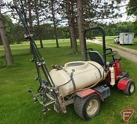 Toro Multi Pro 1100 sprayer with 18-1/2ft boom, model 41105, sn 40233, 3063.1 hours showing