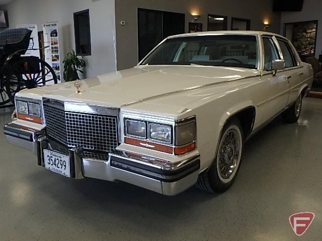 1988 Cadillac Brougham Passenger Car, VIN # 1g6dw51y5j9733680
