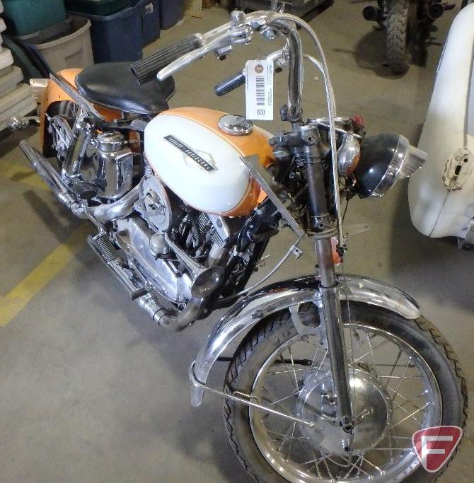 1964 Harley Davidson motorcycle, VIN #64XLH4204