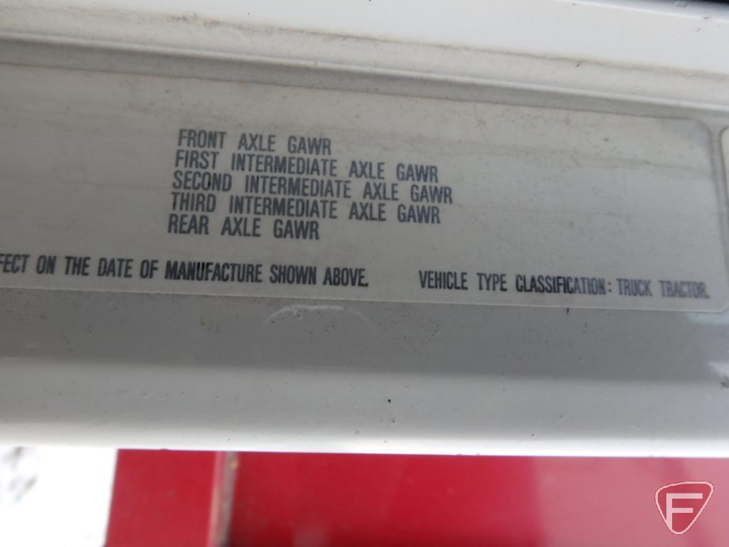 1987 Freightliner FLC Conventional Twin Screw Grain Truck, VIN # 1FUPYSYB1HH298105