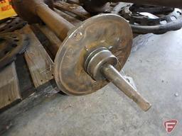Model T rear end axle, untested