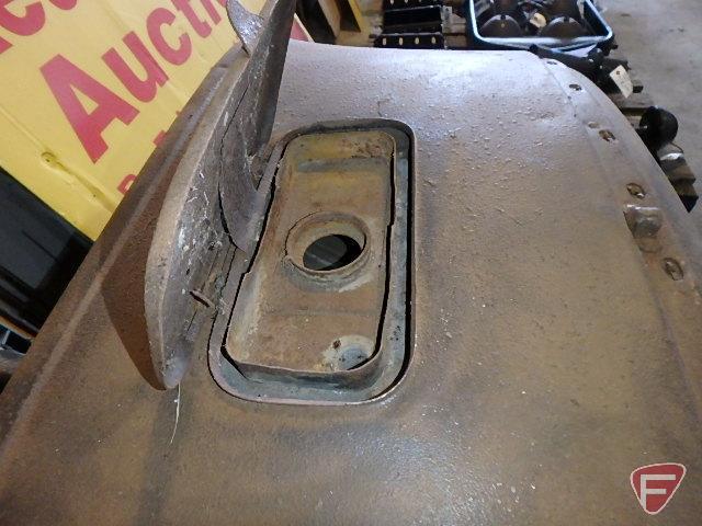 Model T cowl with gas tank