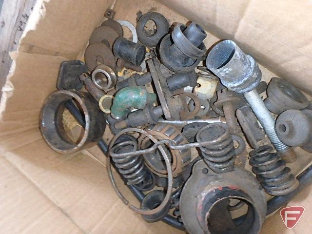 Engine bolts, engine springs, door latch, and other parts