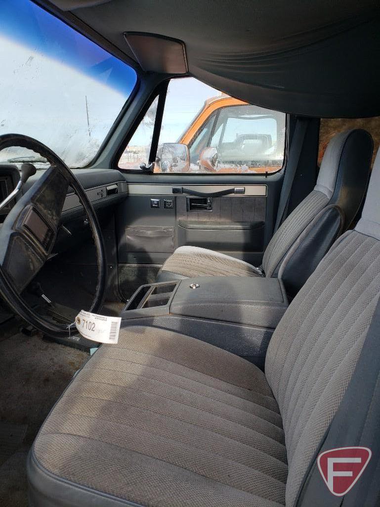 1986 Chevrolet Silverado Suburban Truck, VIN #1G8EK16L6GF119213