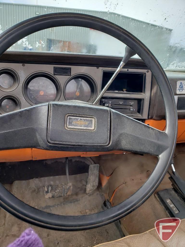 1985 Chevrolet K20 pickup, VIN #1gcgk24m9fj169972
