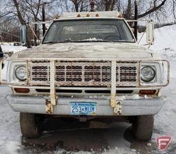 1975 Dodge Custom 300 Power Wagon, VIN#w31be5s057627