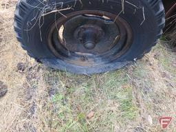 Kewanee disc harrow wheel disc on rubber, 10' path