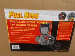Fuel Boss 12 Volt Fuel Pump, 25 Gallon Fuel Tank Combo Serial: 5478-100