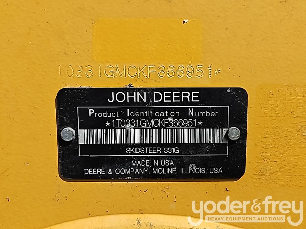 2020 John Deere 331G