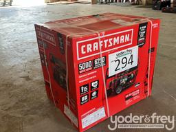 Unused Craftsman 5000 Watt Generator