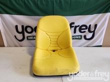Yellow John Deere Equip Seat