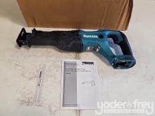 Unused Makita 18V LXT Recipro Saw, Tool Only - XRJ04Z - 1 YR Factory Warranty - Recon
