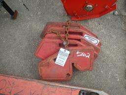 (5) TRACTOR WEIGHTS
