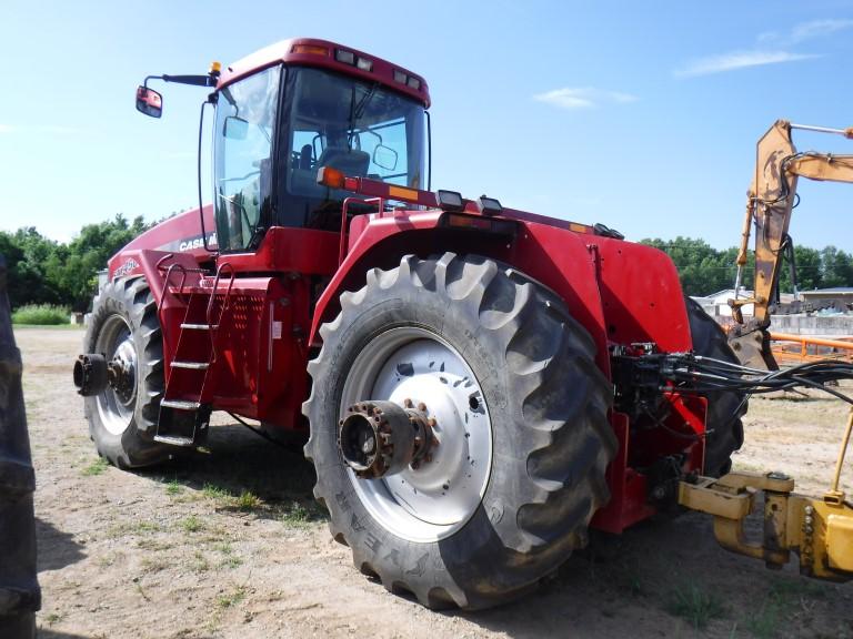 2002 CASE/IH STX 450 WHEEL TRACTOR,  ARTICULATED, CAB, AC, 620/70R42 FRONT