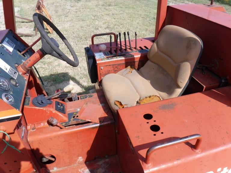 1998 DITCH WITCH 7610DD COMBO TRENCHER/BACKHOE, 1042 HRS  4X4, CANOPY, HYD
