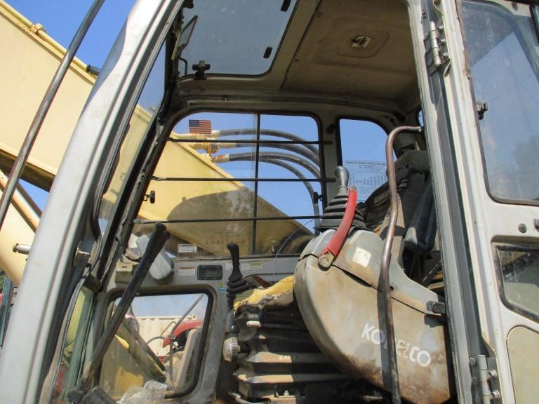 1998 KOBELCO SK400LC EXCAVATOR, 5,695 hrs,  CAB, 36" PADS, WITH 48" BUCKET,