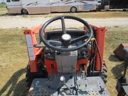 AGCO ST35X WHEEL TRACTOR, 631 hrs, (assynws to be wrong)  WITH FRONT END BU