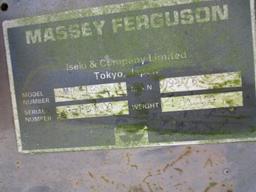 MASSEY FERGUSON 1240 LOADER TRACTOR, 13,140 hrs,  WITH 1246 LOADER, 4X4, 3