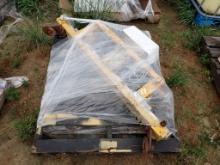 PALLET WITH LASER LINER RECEIVER  LOCATED ON BLACKMON YARD AT 425 BLACKMON