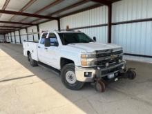2015 CHEVROLET 3500 HYRAIL SERVICE BODY TRUCK 191,579 Miles, 10,139 Hours