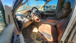 2006 FORD F150 PICKUP TRUCK, 234981 MILES,  WRECKED, 4 DR, 4X4, GAS, A/T, K